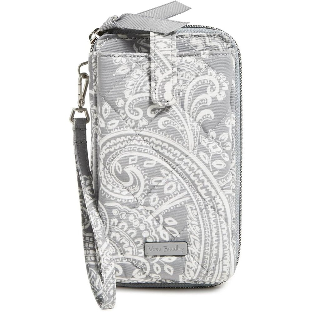 Performance Twill Gray Large Rfid Smartphone Wris… - image 1